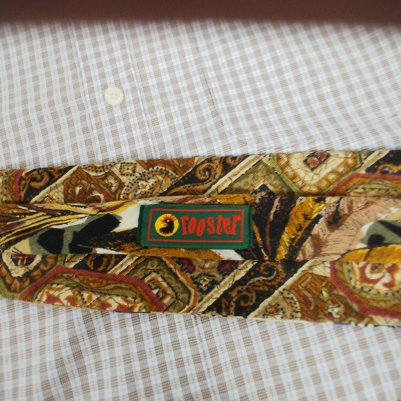 Rooster tie, reversible. - Picture 4 of 4